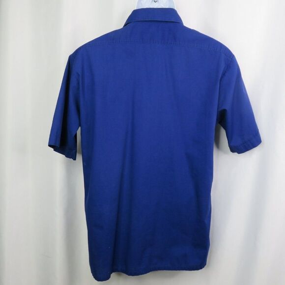 Vintage Tori Richard Aloha Hawaiian Shirt Outrigger Canoe Embroidered Epaulets - Picture 6 of 10